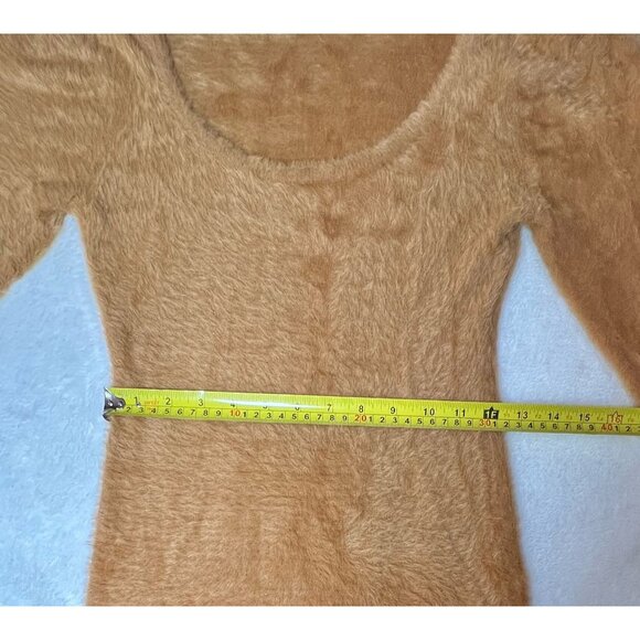 Rachel Parcell Womens balloon sleeve fuzzy sweater XS - Picture 7 of 15